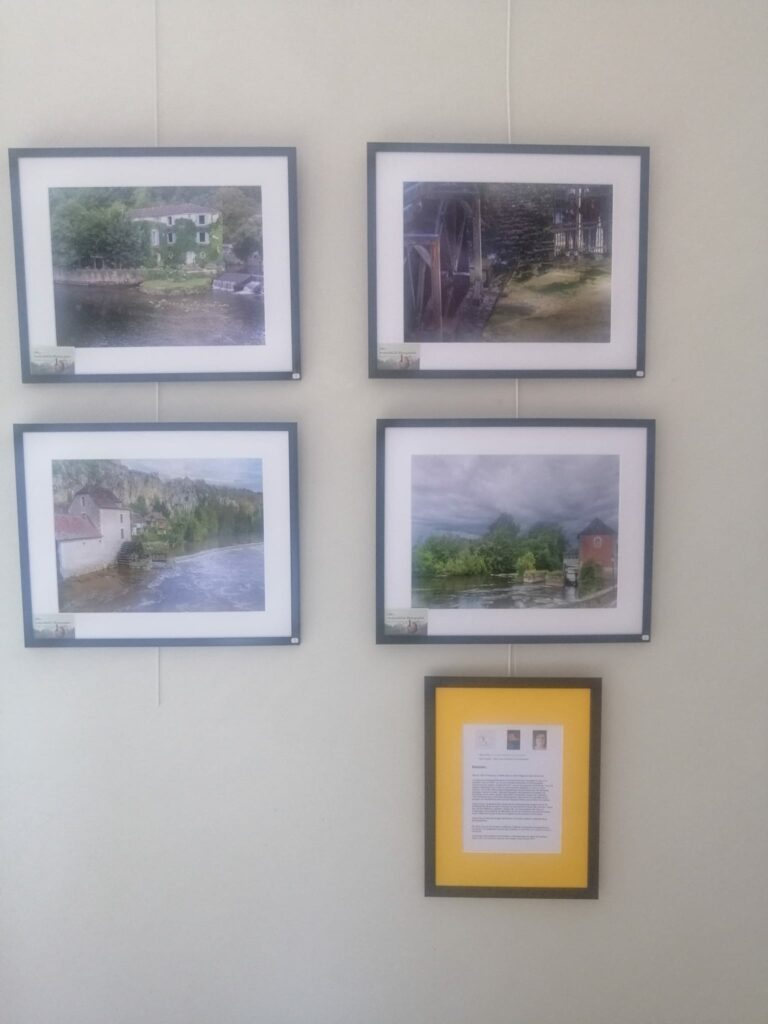 Exposition collective "Les moulins à eau" en Nouvelle Aquitaine