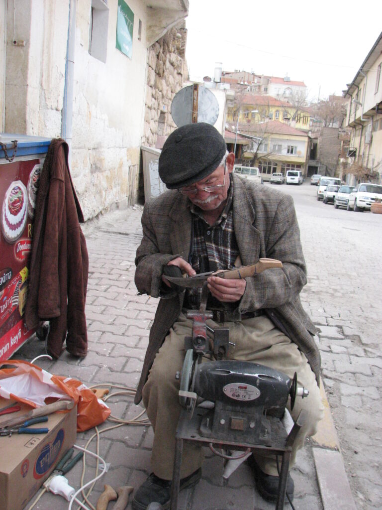 Affutage des couteaux - Turquie